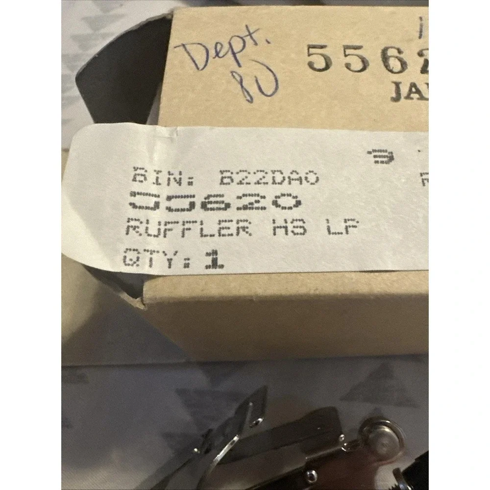 Ruffler Attachment: Vintage Japanese Sewing Tool (Left Needle, Model 55620)‎